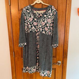 Boden - Green HopScotch Dress - 16L